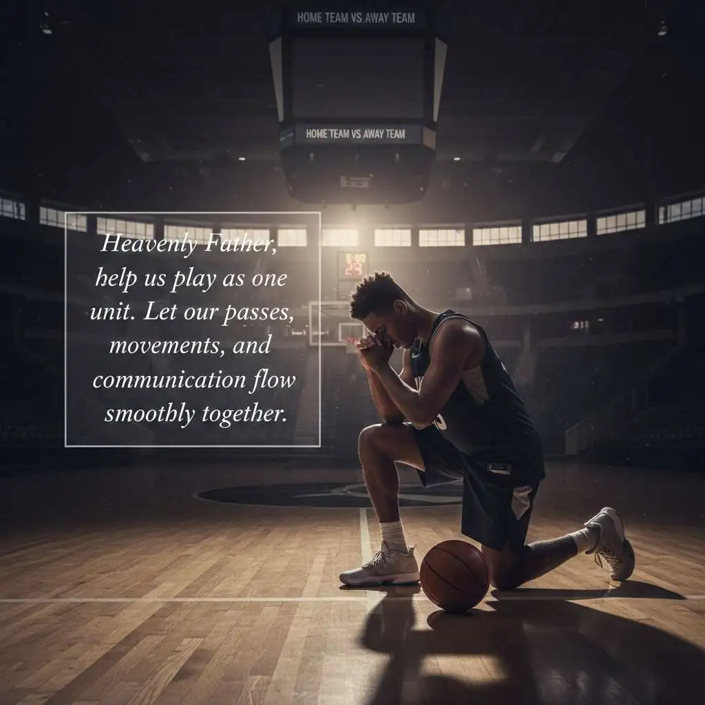 Basketball Prayers Before a Game