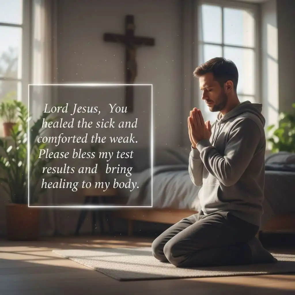 Catholic Prayer for Good Test Results