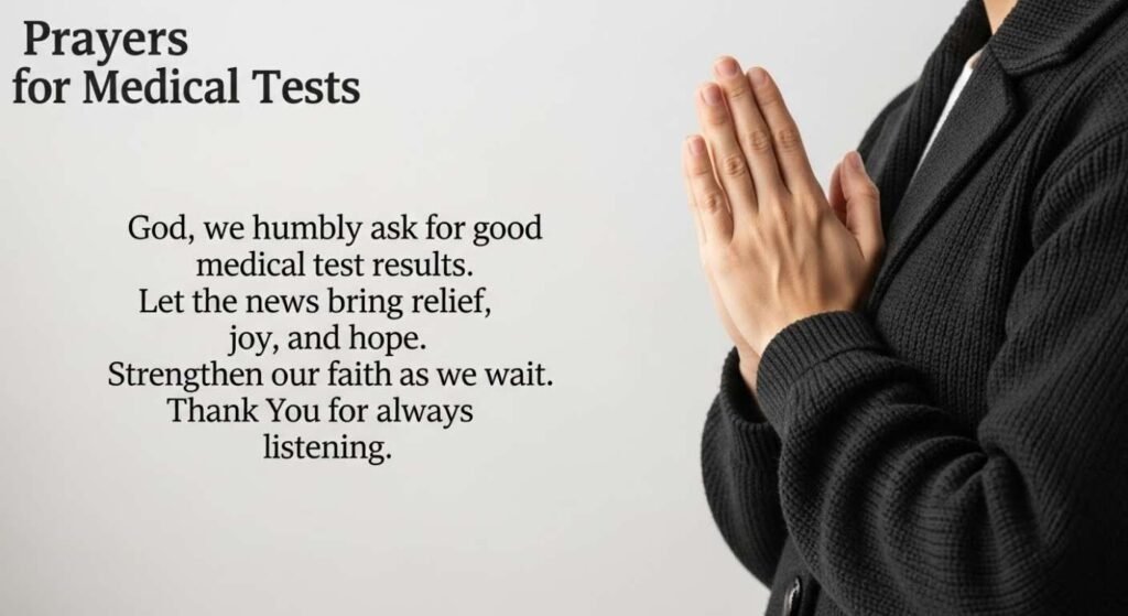 Prayers for Medical Tests