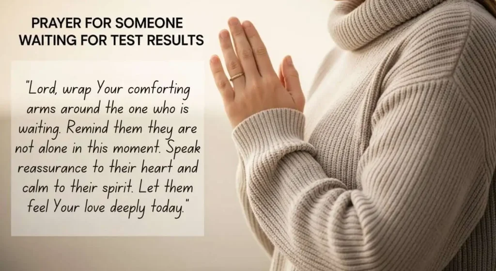 Prayer for Someone Waiting for Test Results