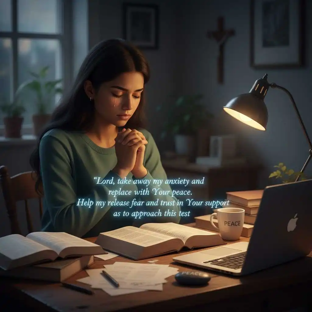 Healing Prayers for Exam Stress and Anxiety