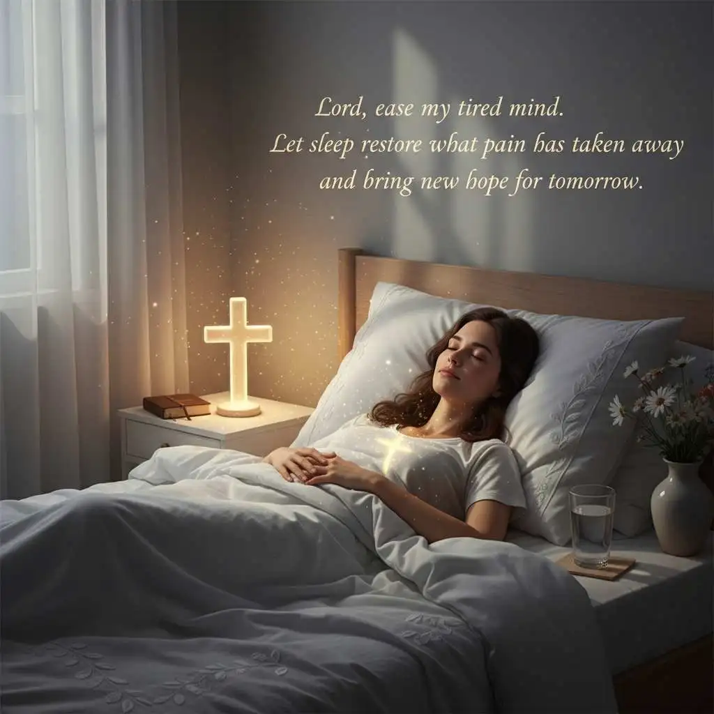 Healing Prayer for the Sick at Bedtime