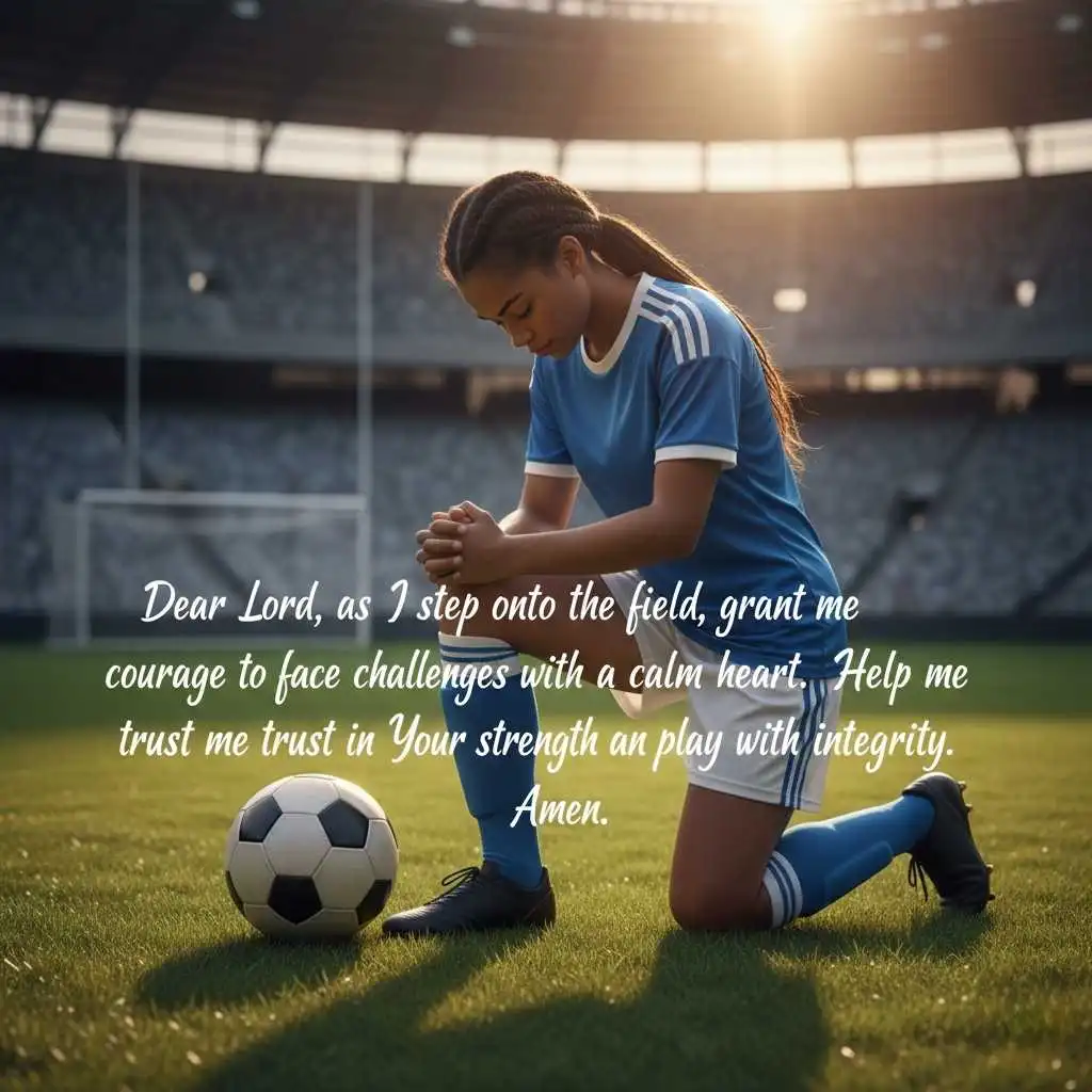 Prayers for Confidence Before a Game