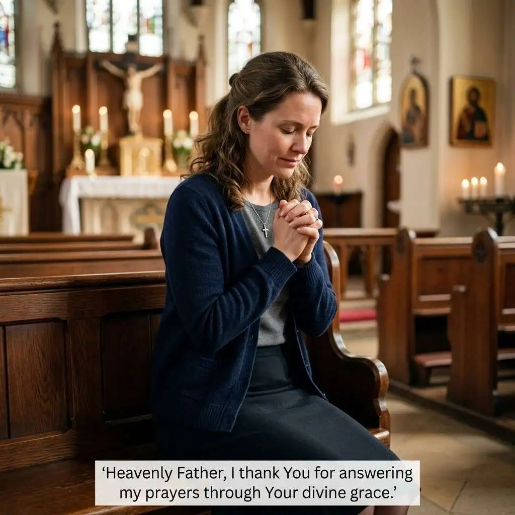 Catholic Prayer Of Thanks For Answered Prayers