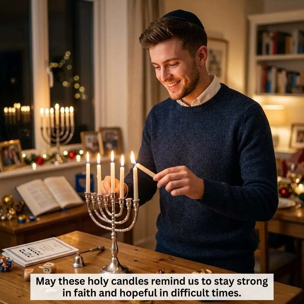 Hanukkah Prayers In Hebrew And English