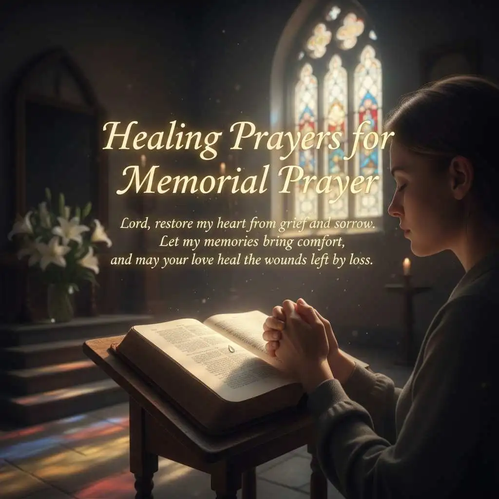 Healing Prayers for Memorial Prayer