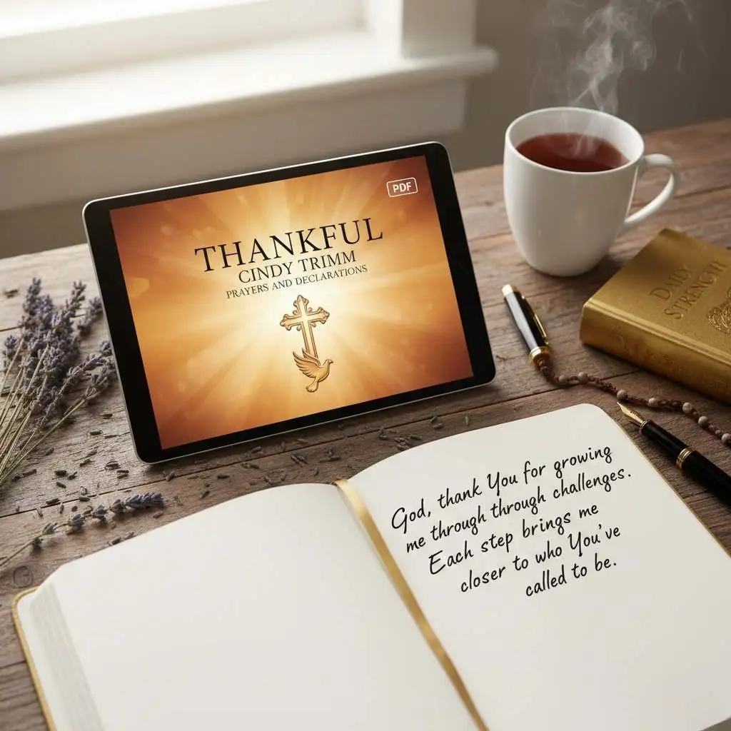 Thankful Cindy Trimm Prayers and Declarations PDF