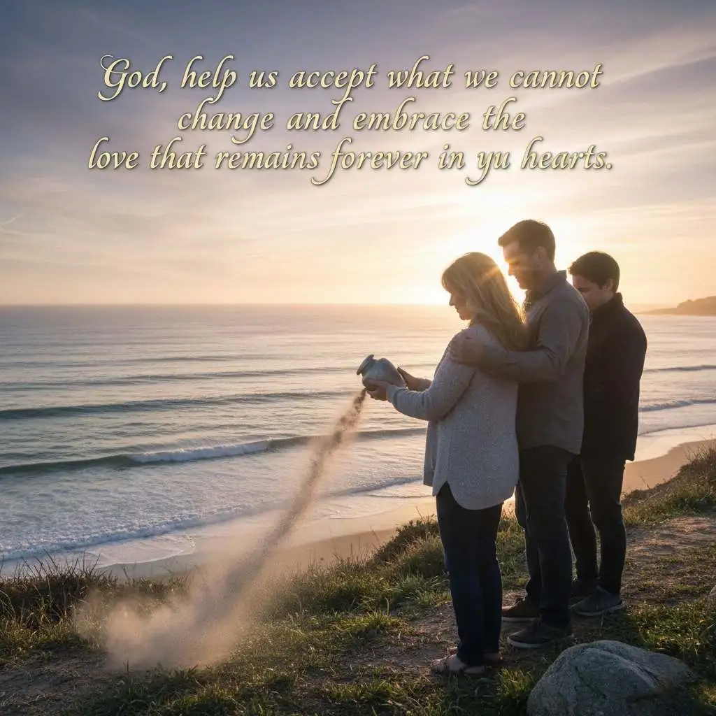 Healing Prayer for Scattering Ashes