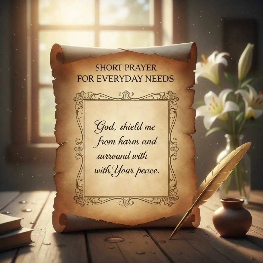 Short Prayer for Everyday Needs