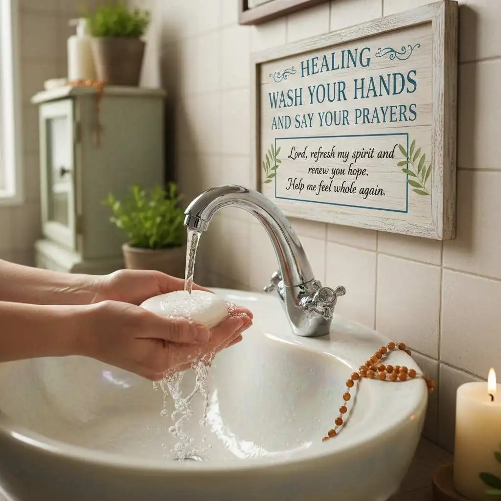 Healing Wash Your Hands and Say Your Prayers