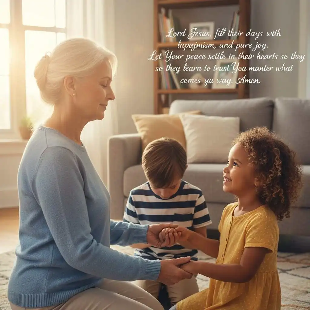 Heartfelt Prayer for Grandchildren