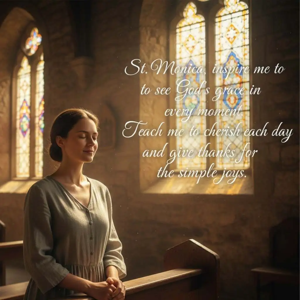 Thankful Prayer for St Monica