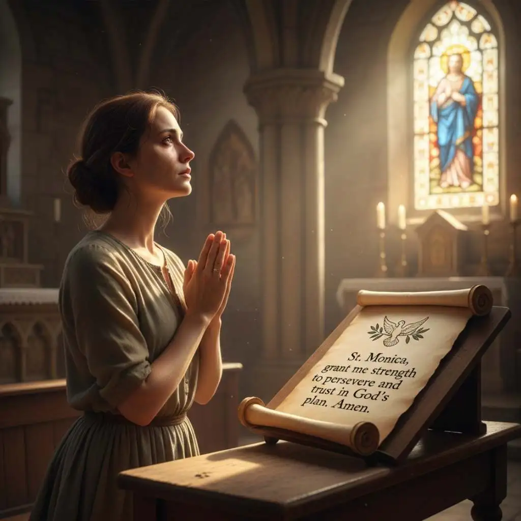 Short Prayer for St Monica