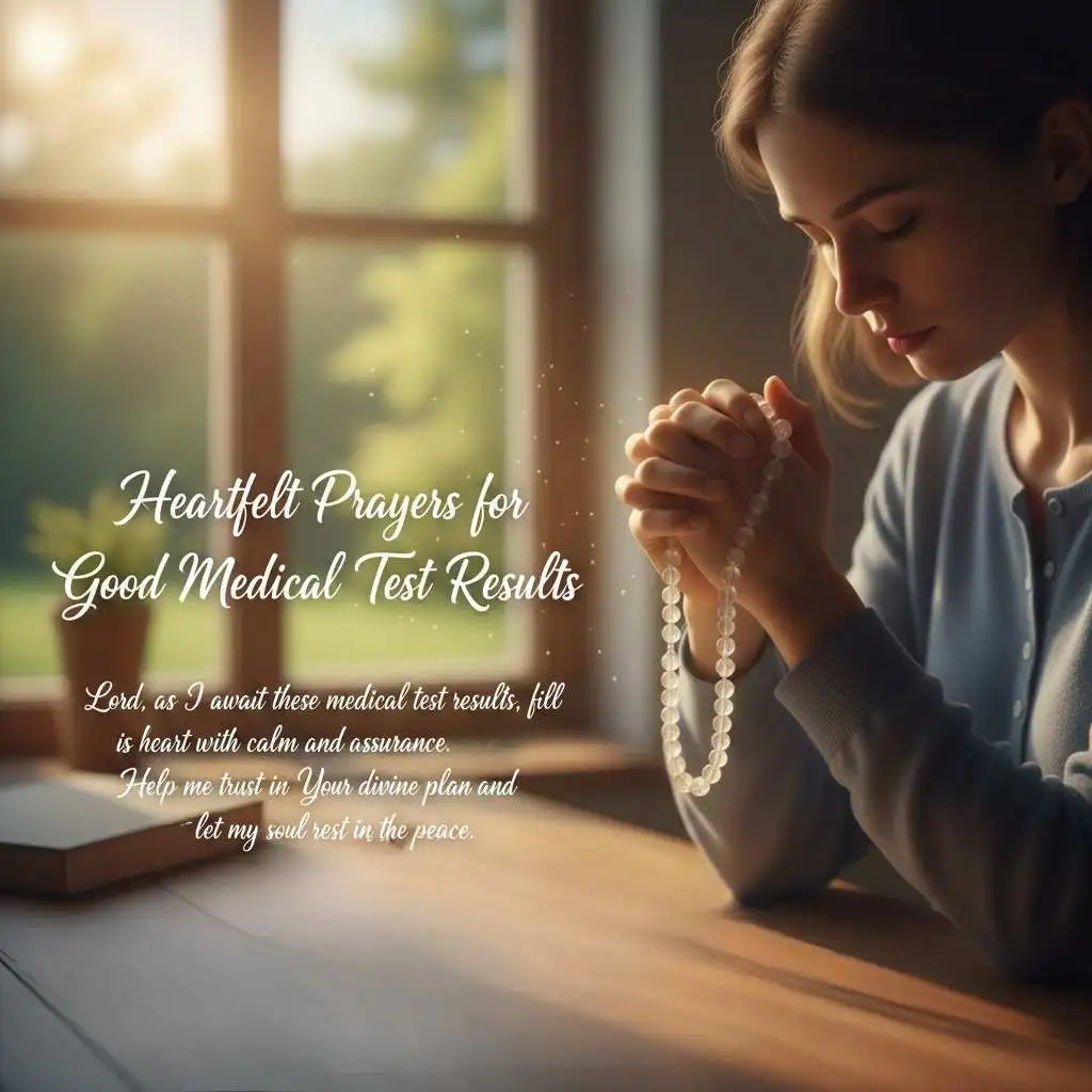 Heartfelt Prayers for Good Medical Test Results