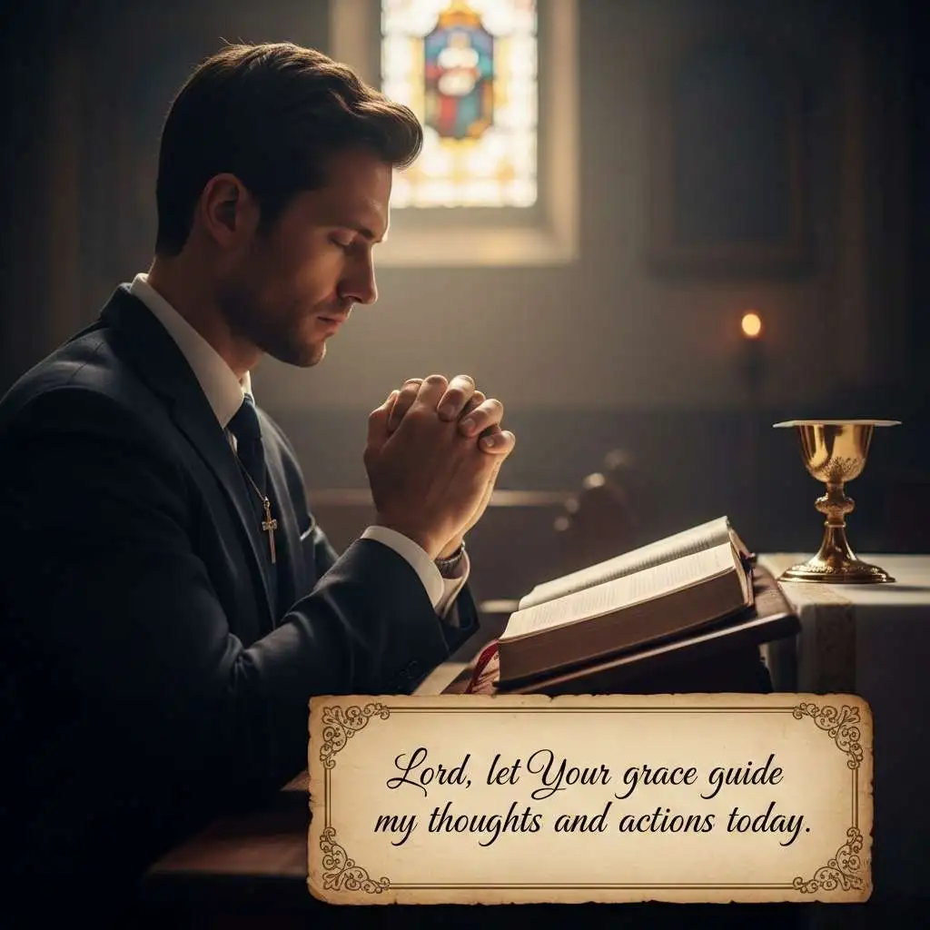 Short prayers before communion