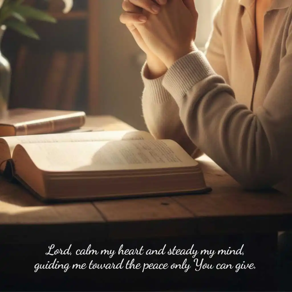 Quick Prayer for Calm and Stillness
