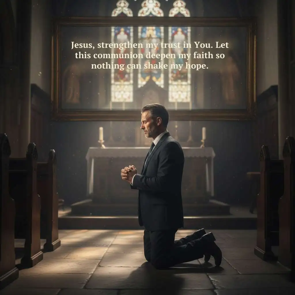 Powerful prayers before communion