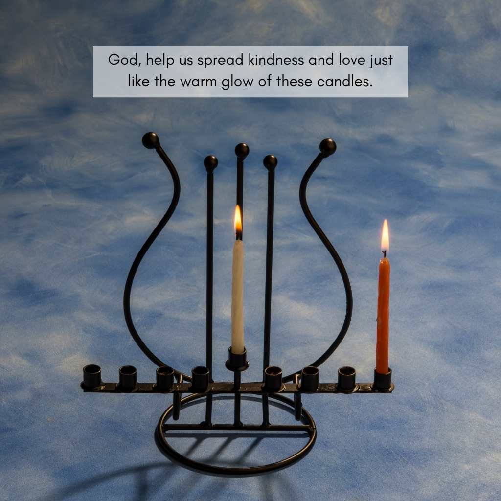 Prayer For Lighting Hanukkah Candles