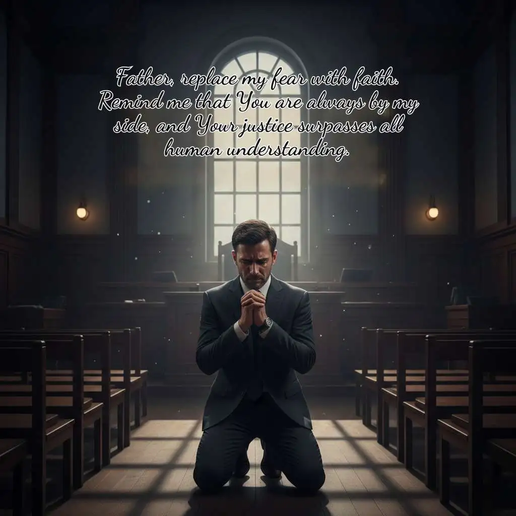 Prayer for Favor in Court Cases