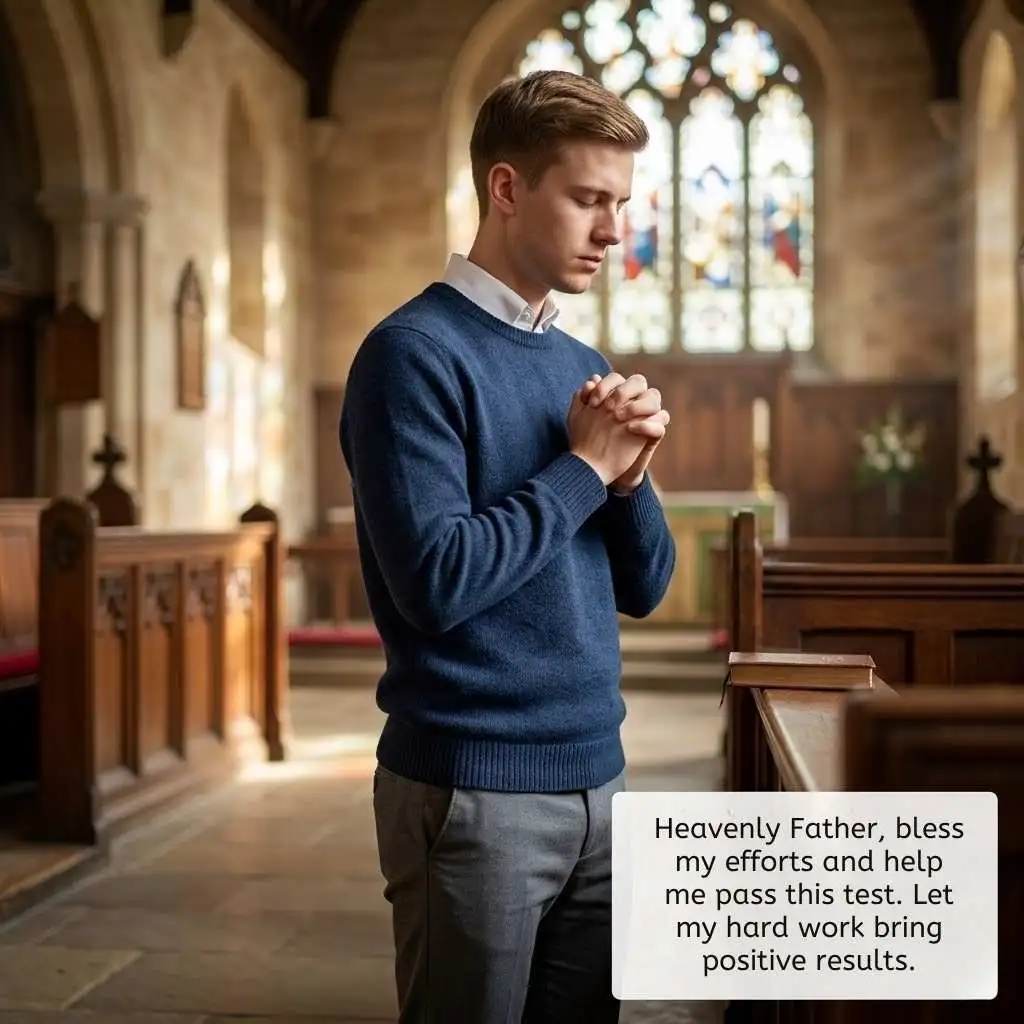 Prayers to Pass a Test