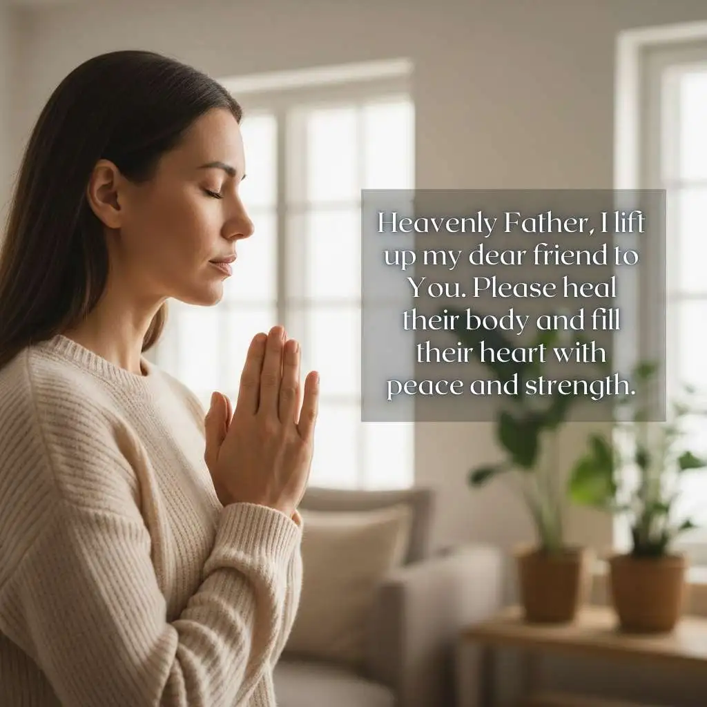 Prayer for Healing for a Friend