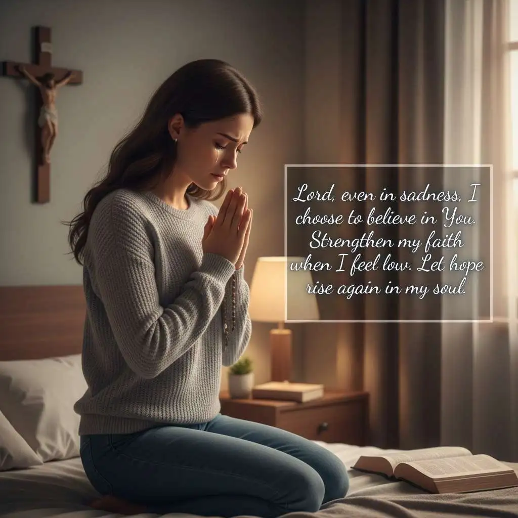 Catholic Prayers for Sadness