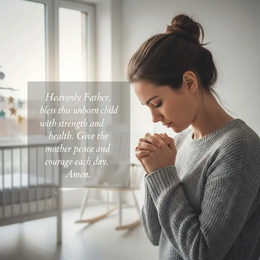 Prayer for Unborn Baby and Mother