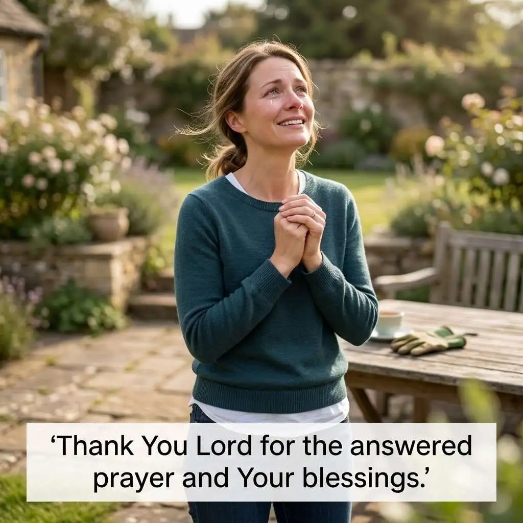 Thank You Lord For The Answered Prayer