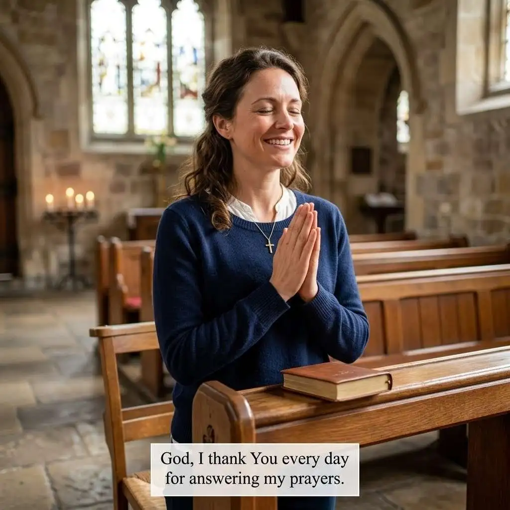 Thanking God For Answered Prayers