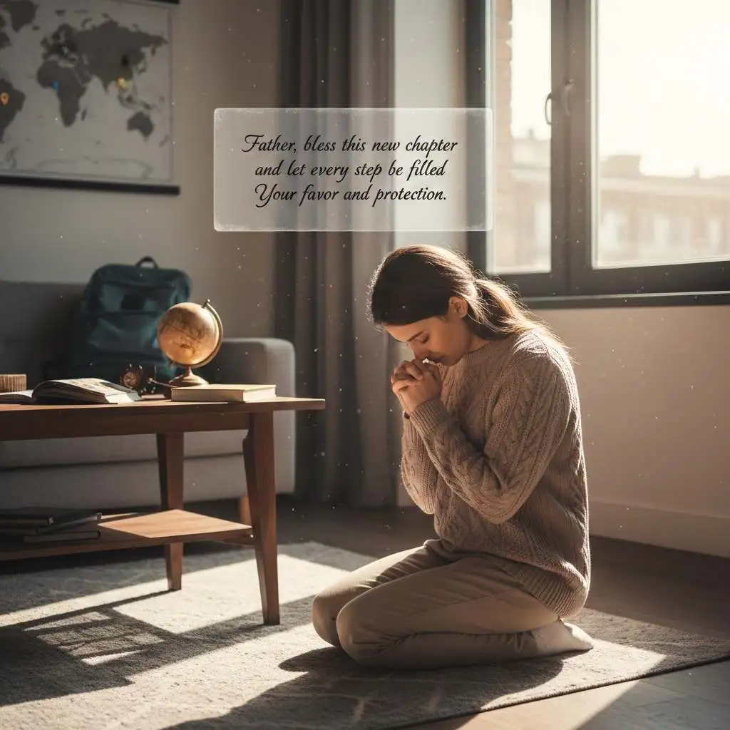 Prayer for Safe Travels Gift for New Adventures