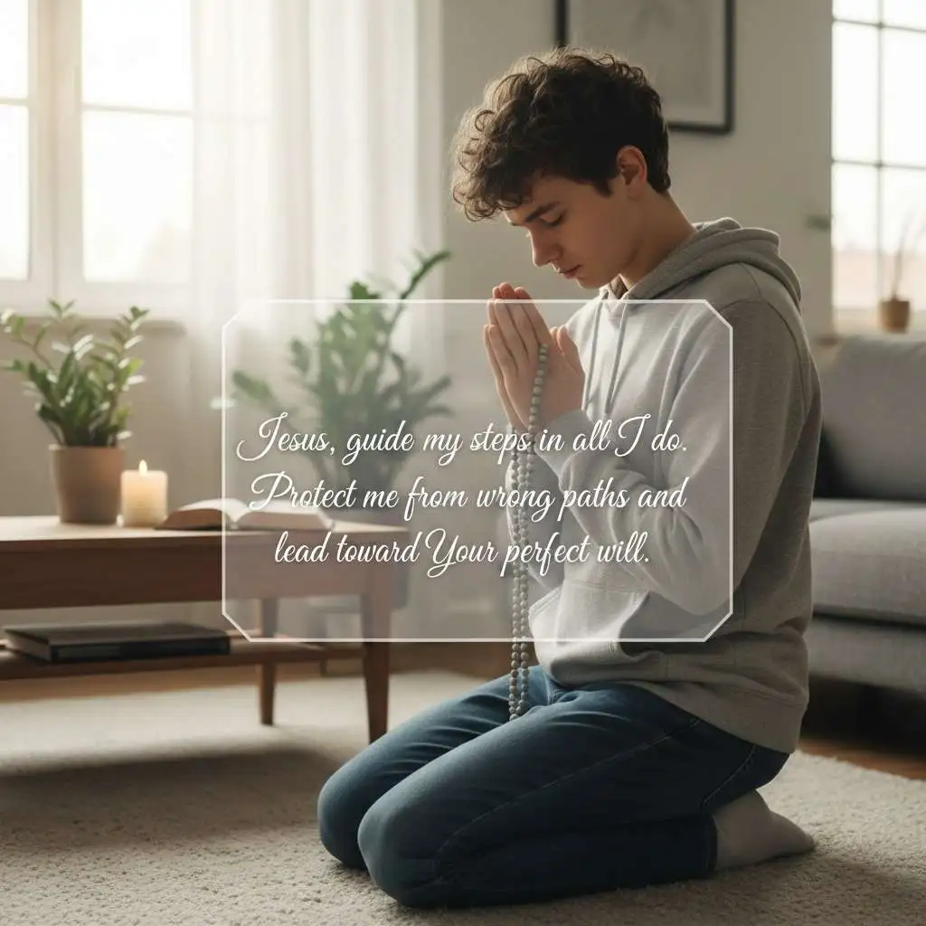 Prayer for Protection at the End of the Rosary