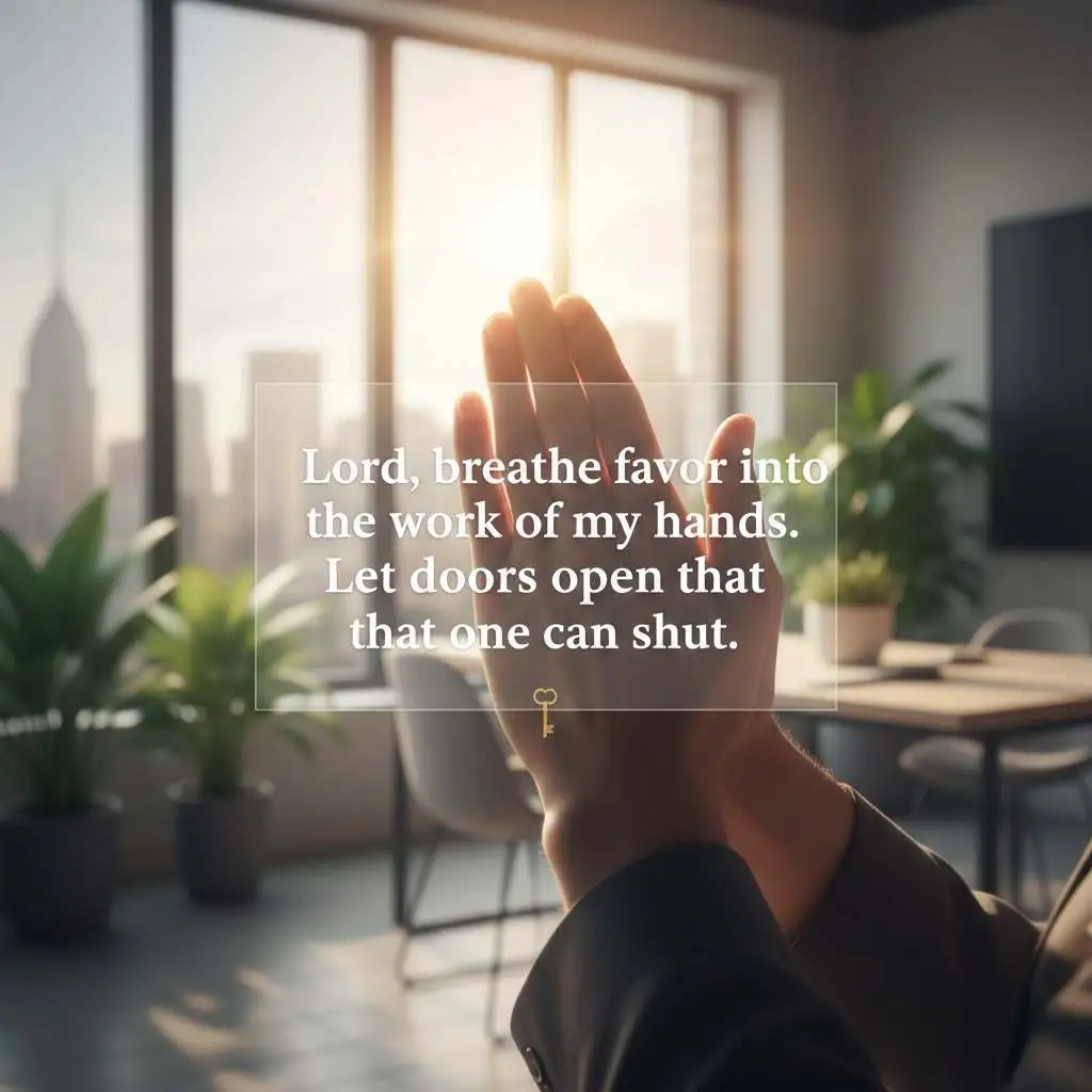 Prayers of Blessing for Favor and Success