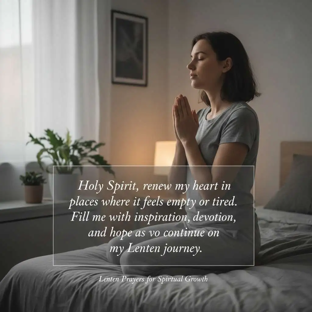 Lenten Prayers for Spiritual Growth 