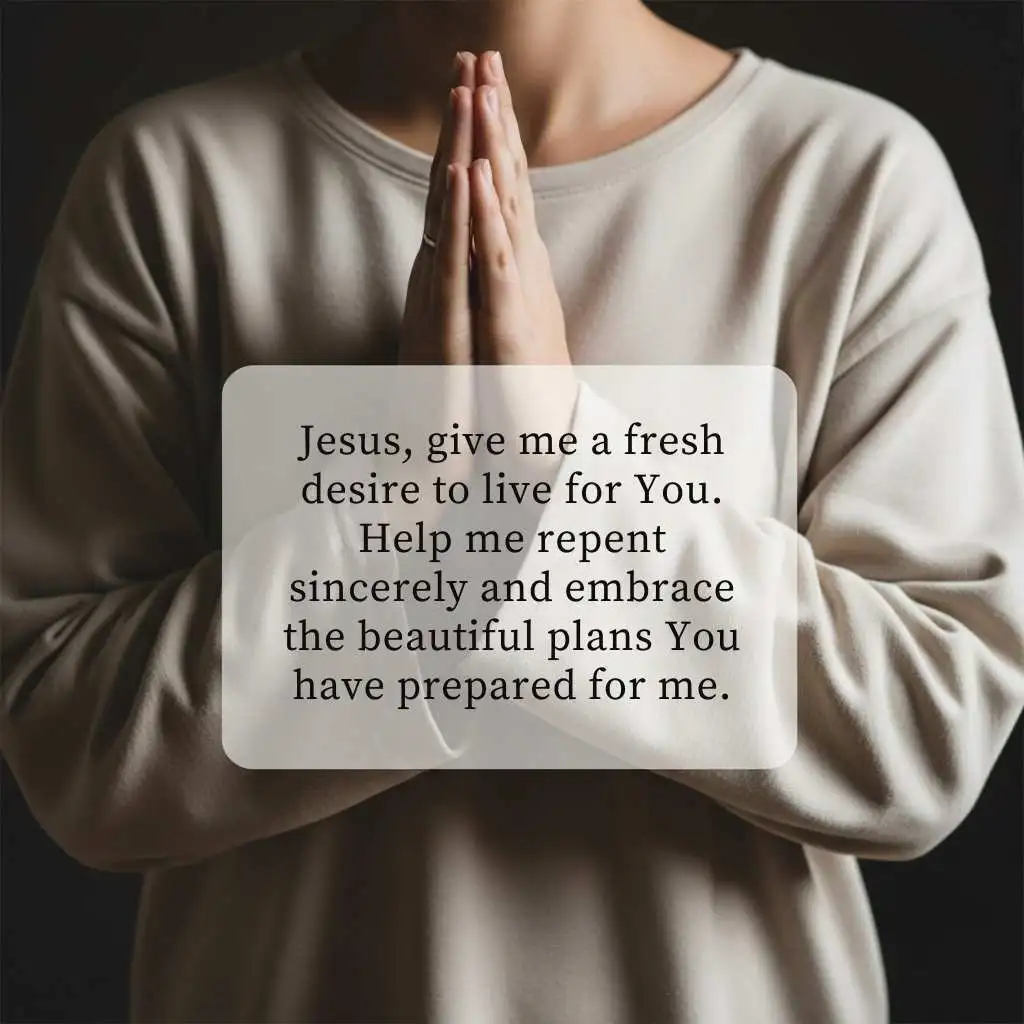 Ash Wednesday prayer for repentance