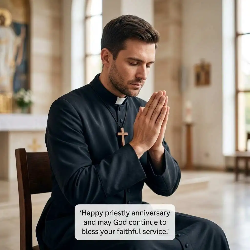Happy Priestly Anniversary Wishes