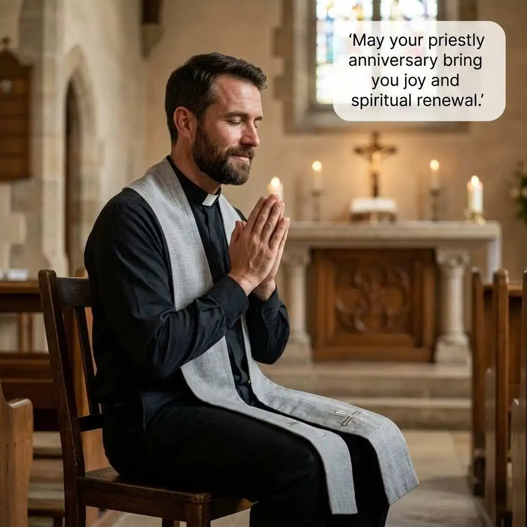 Anniversary Wishes For Priest