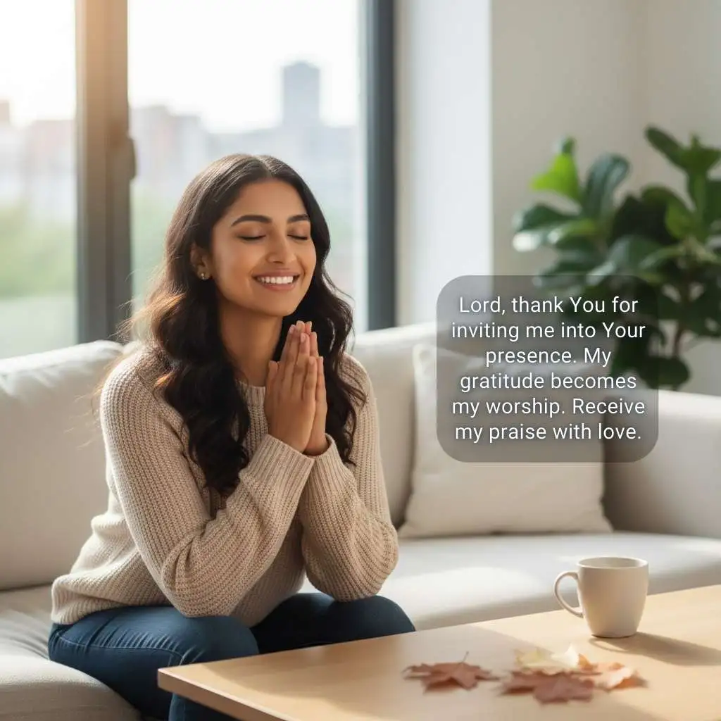 Thanksgiving Prayers for Faith 