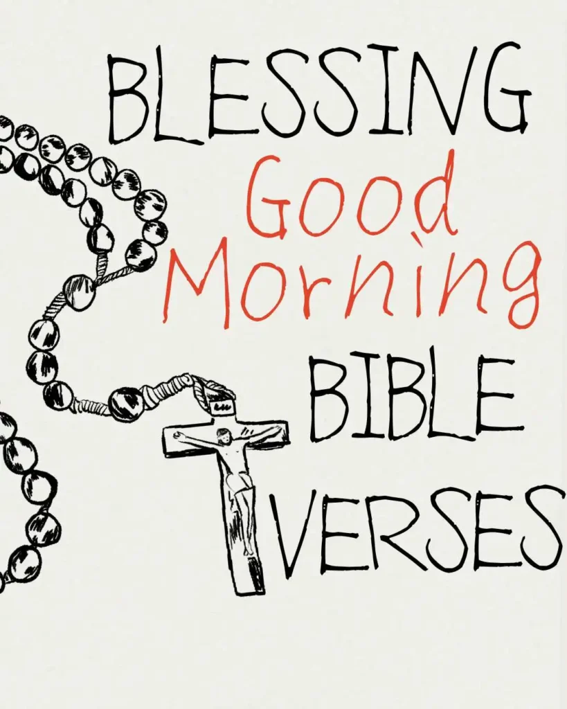 Blessing Good Morning Bible Verses
