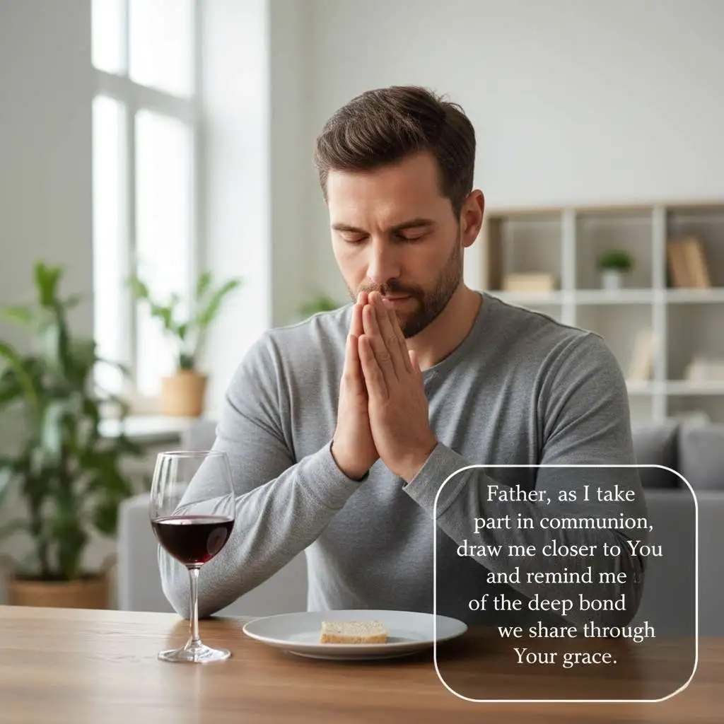 Communion Prayers for Holy Connection