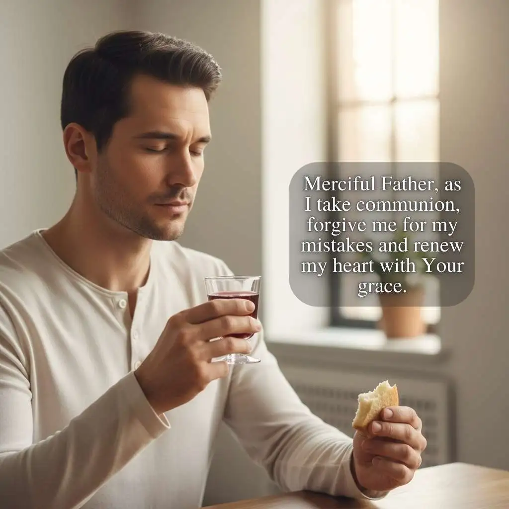 Communion Prayers for Forgiveness