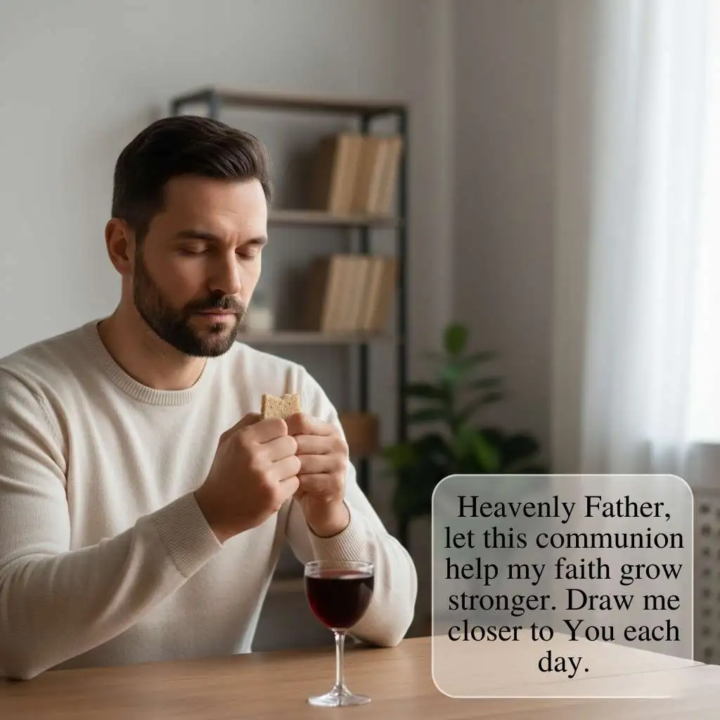 Communion Prayers for Spiritual Growth