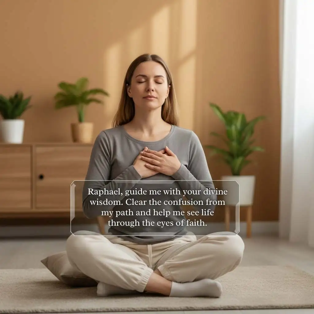 Healing Prayers to Archangel Raphael for Spiritual Guidance