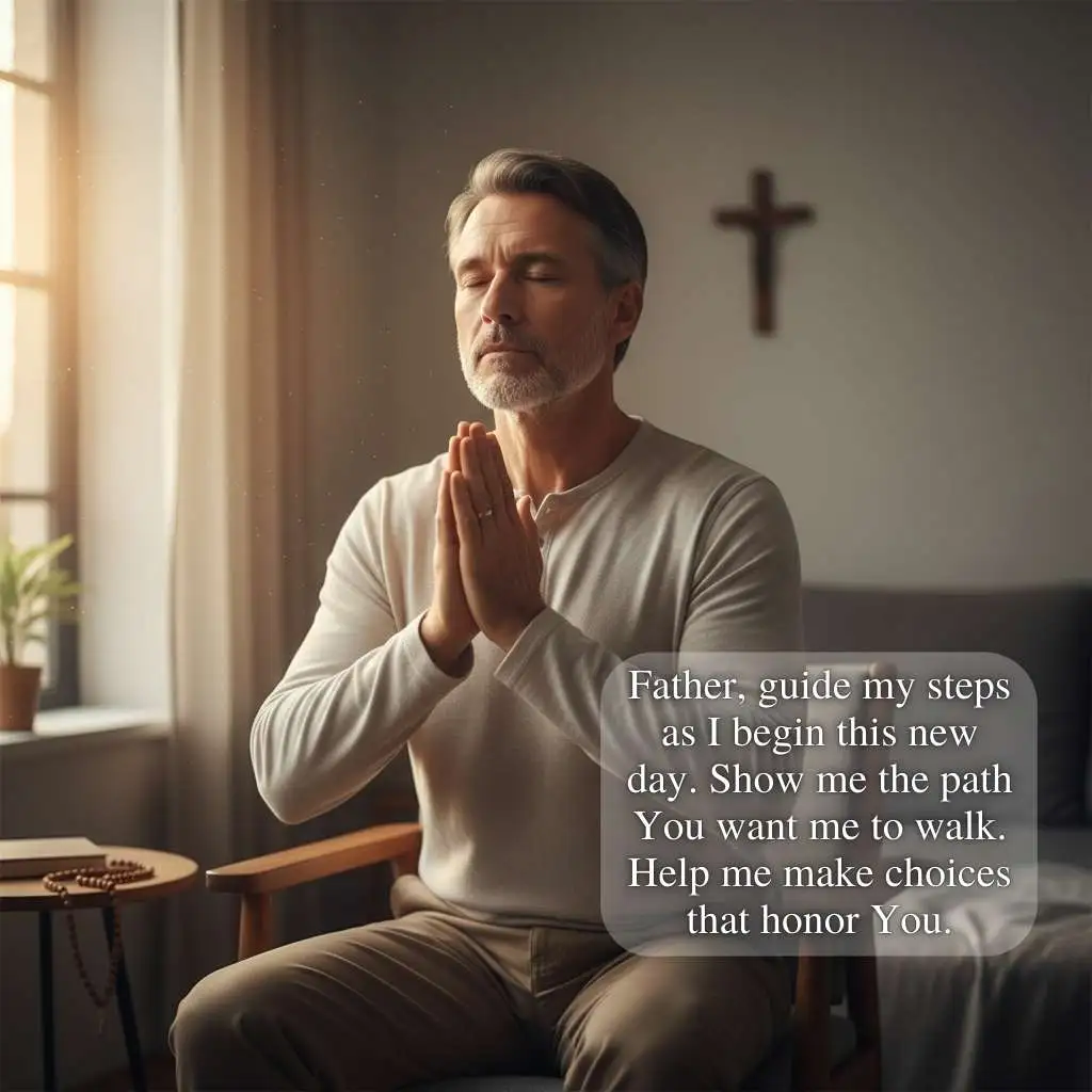 Morning Catholic Prayers for Guidance