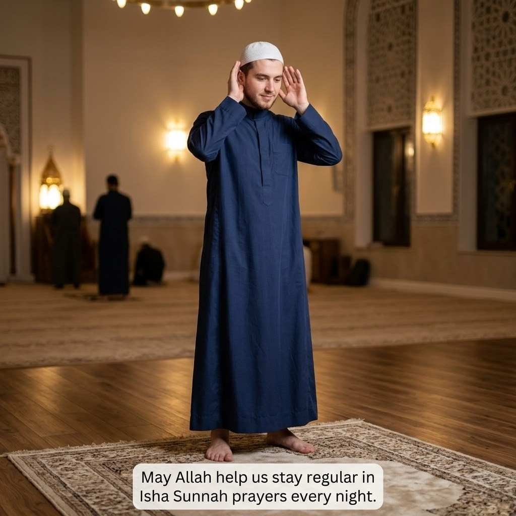 Isha Sunnah Prayers