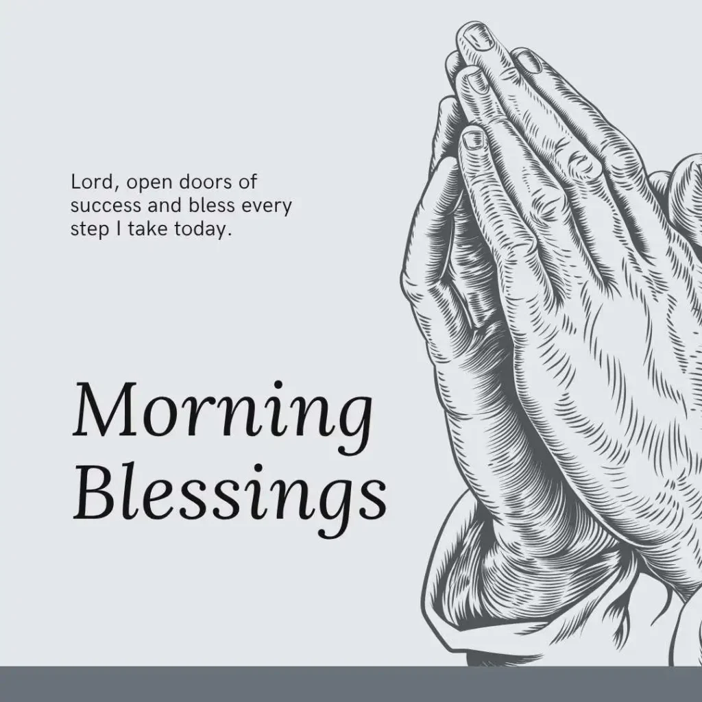 Morning Blessings