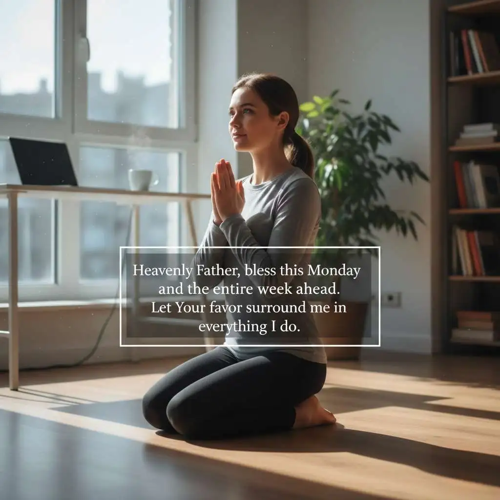 Good Morning Monday Prayers for Blessings