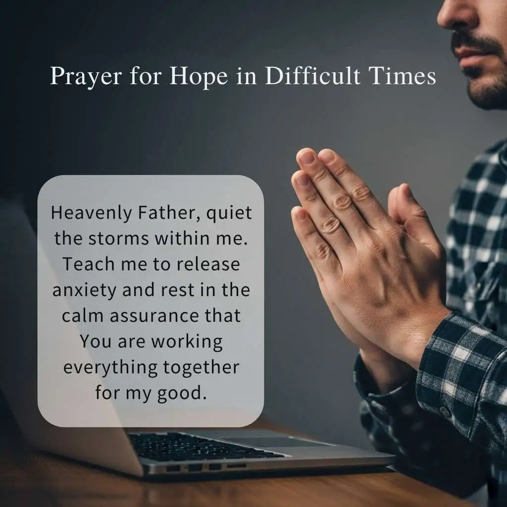 Prayers for Hope in Difficult Times