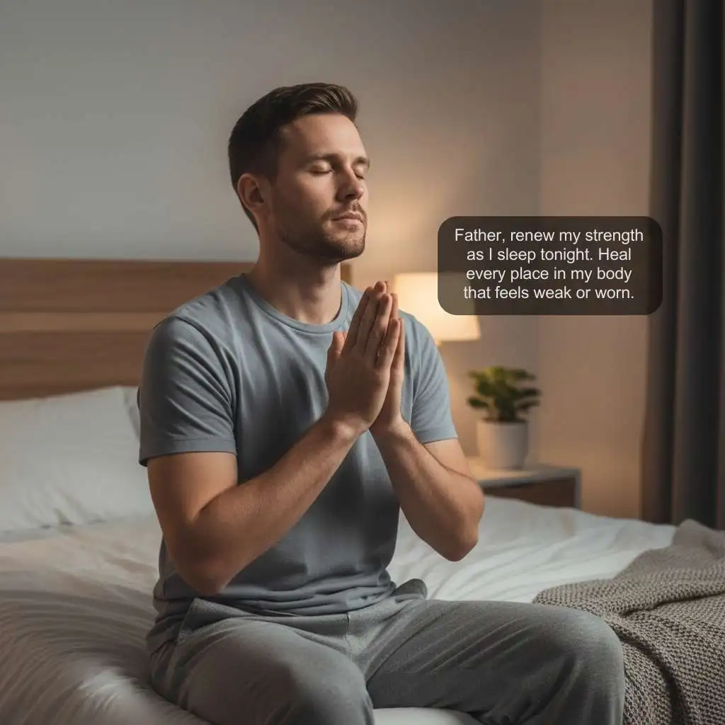 Prayers for Healing and Restoration During sleep