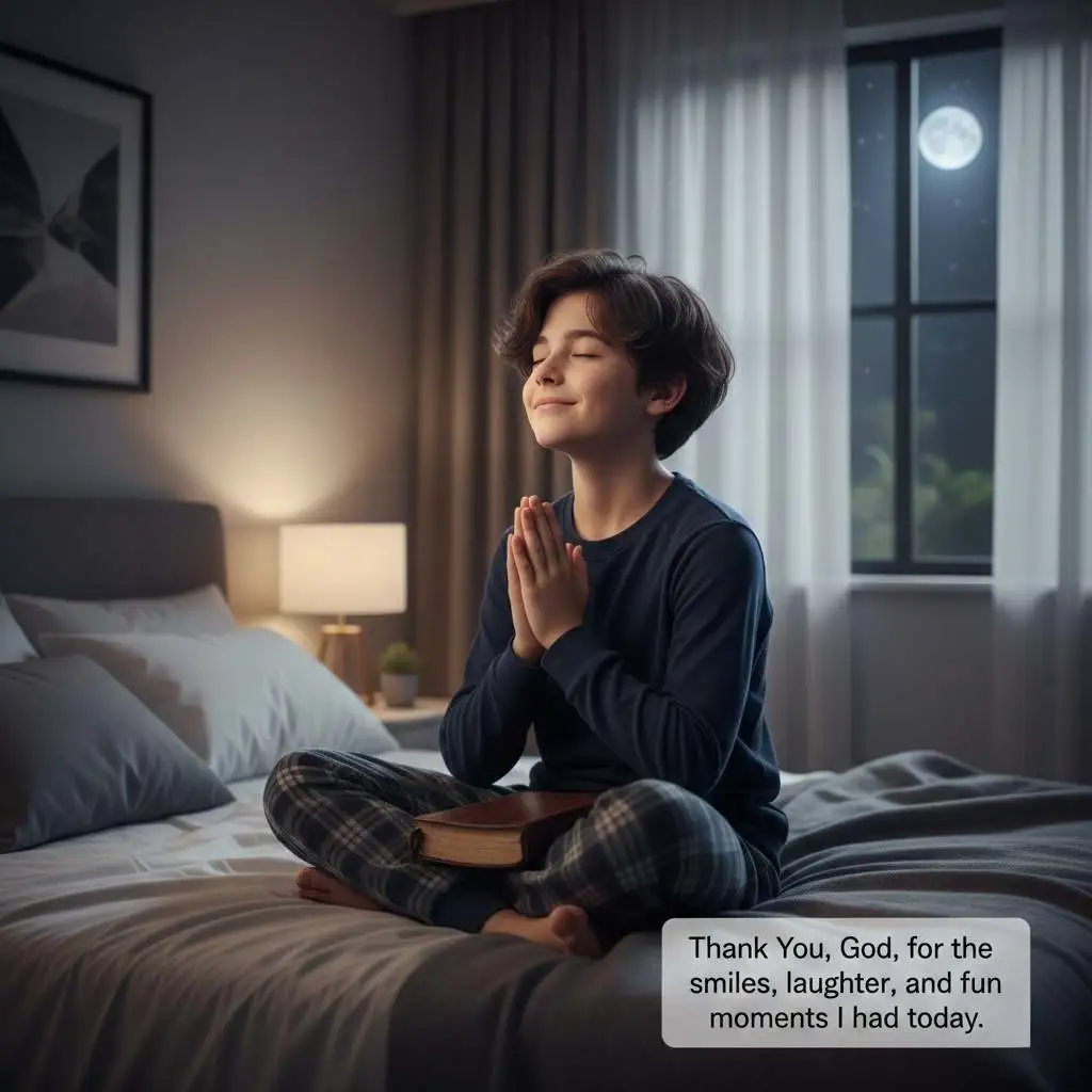 Thankful Bedtime Prayers For Kids