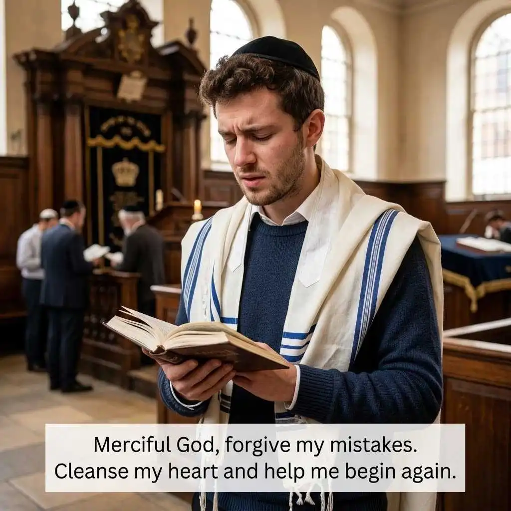 Jewish Prayers for Forgiveness
